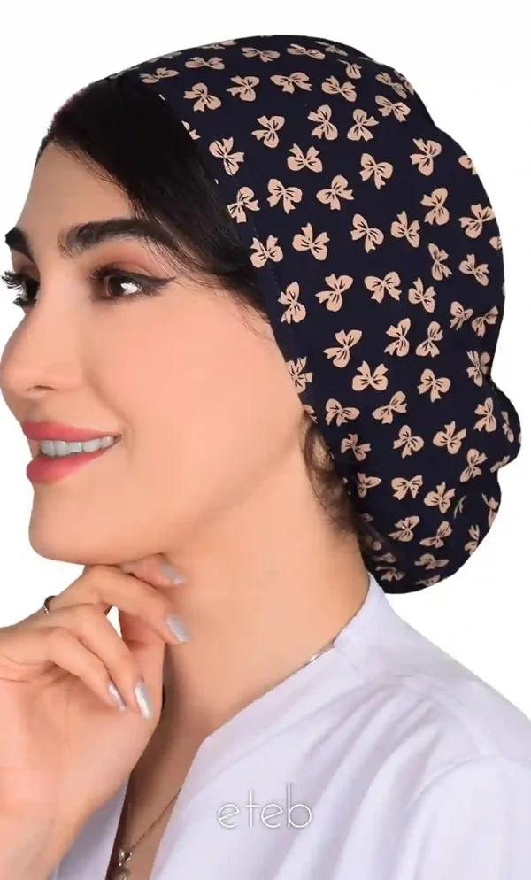 کلاه بند کوچک طرحدار کد ICS5217
