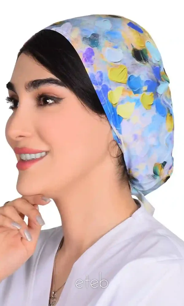 کلاه بند کوچک طرحدار کد ICS5218