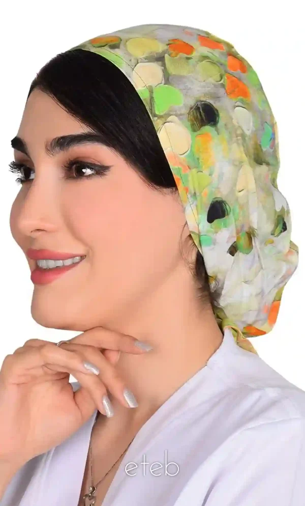کلاه بند کوچک طرحدار کد ICS5219