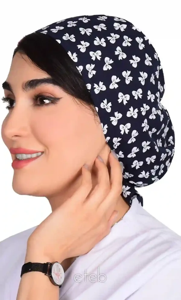 کلاه بند کوچک طرحدار کد ICS5222