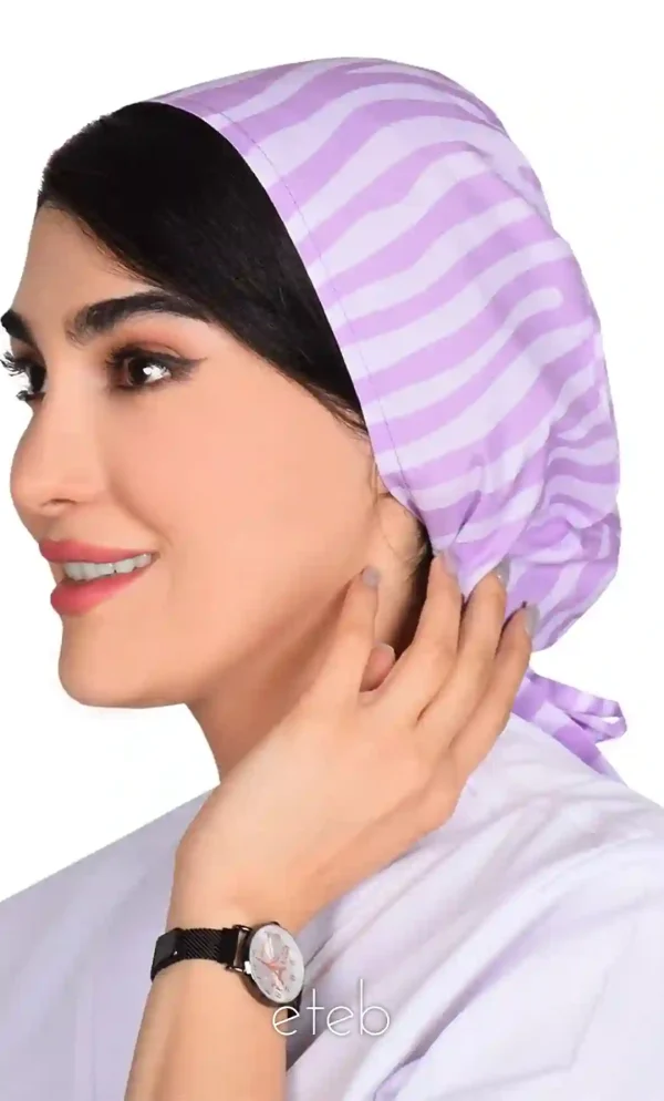 کلاه بند کوچک طرحدار کد ICS5223