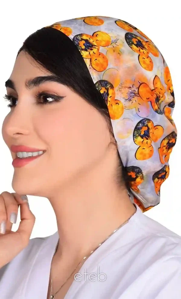 کلاه بند کوچک طرحدار کد ICS5228