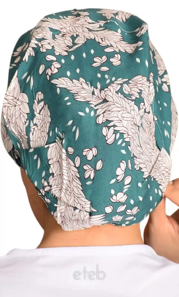کلاه گره ای حجاب طرحدار ICS6136