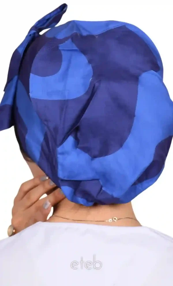 کلاه گره ای حجاب طرحدار ICS6168