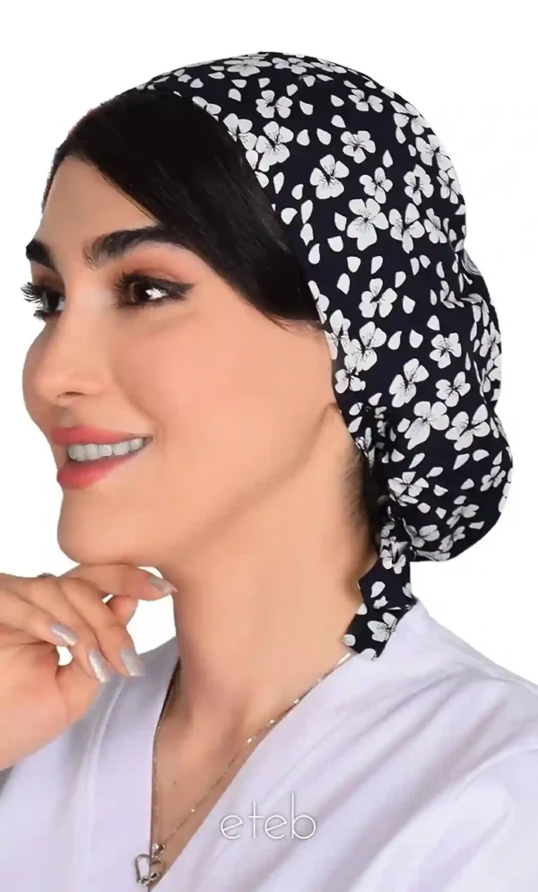 کلاه بند کوچک طرحدار کد ICS5166
