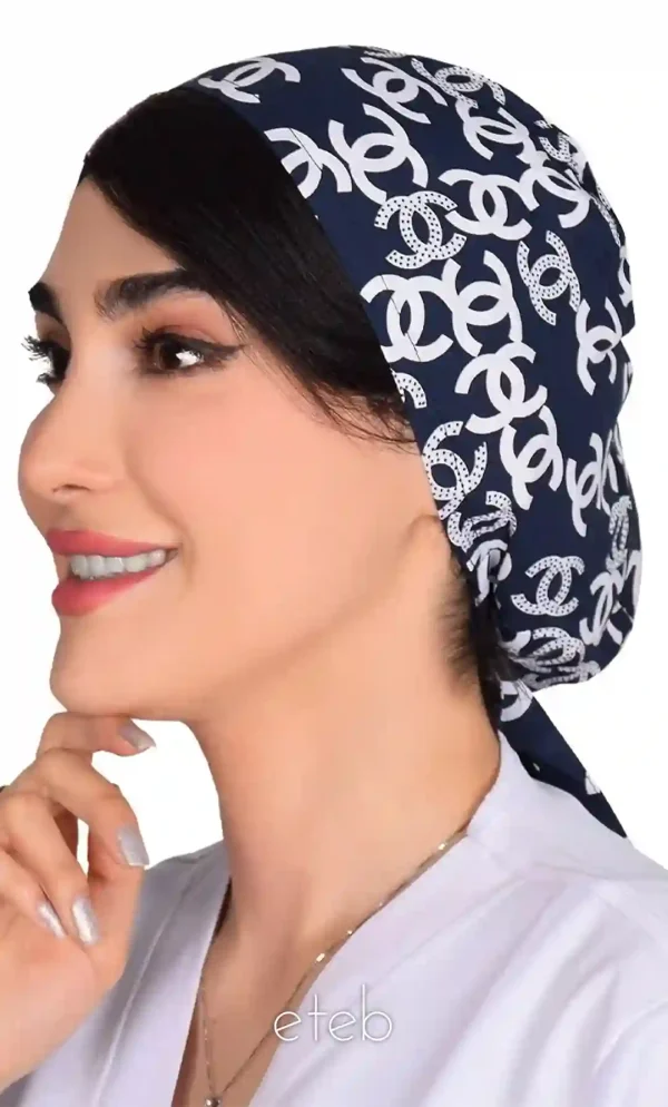کلاه بند کوچک طرحدار کد ICS5168
