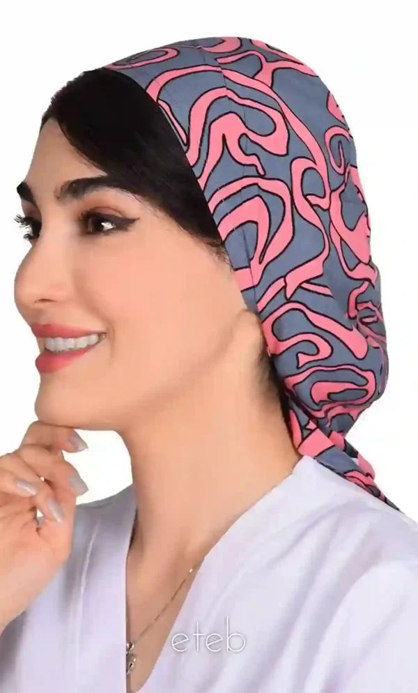 کلاه بند کوچک طرحدار کد ICS5172