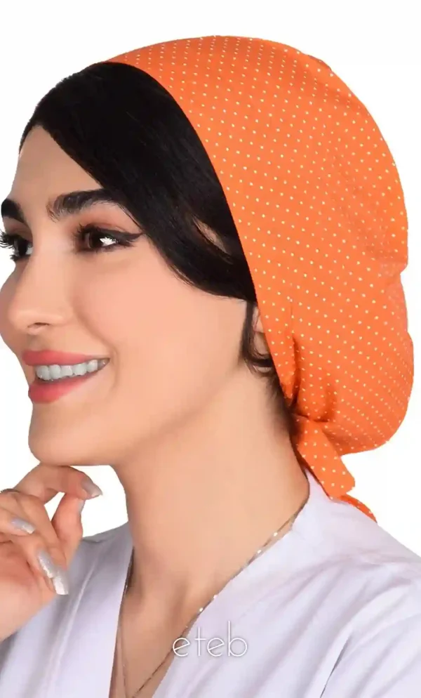 کلاه بند کوچک طرحدار کد ICS5177