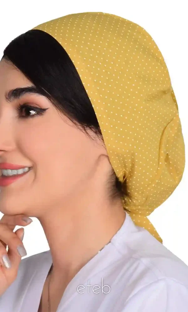 کلاه بند کوچک طرحدار کد ICS5178