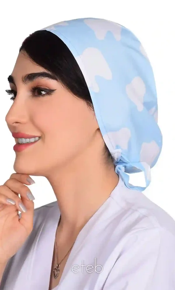 کلاه بند کوچک طرحدار کد ICS5183