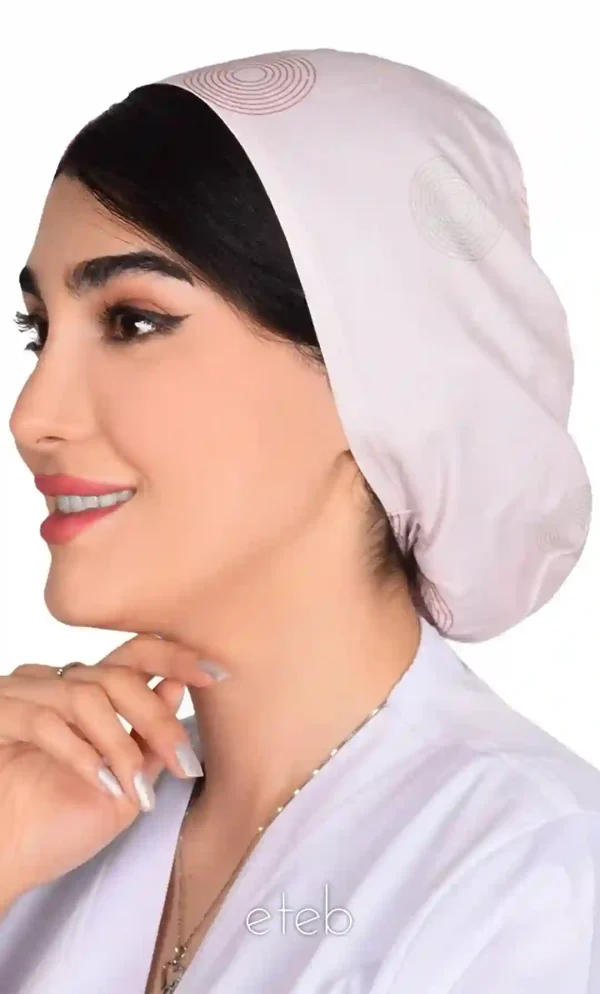 کلاه بند کوچک طرحدار کد ICS5184
