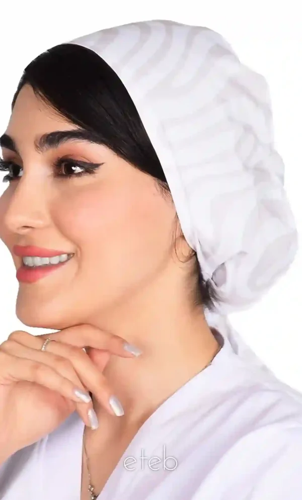 کلاه بند کوچک طرحدار کد ICS5196