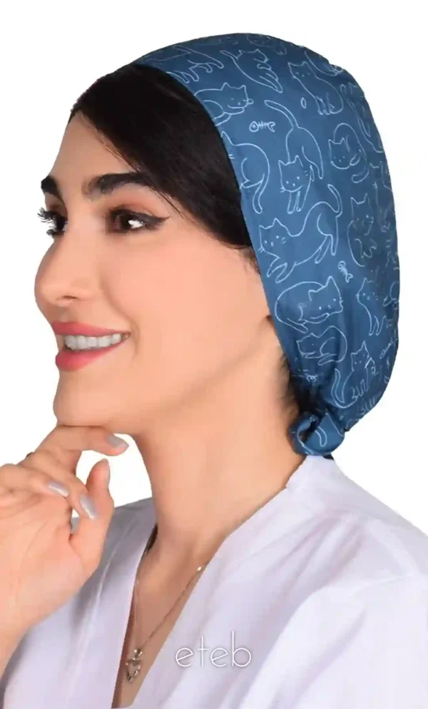 کلاه بند کوچک طرحدار کد ICS5198