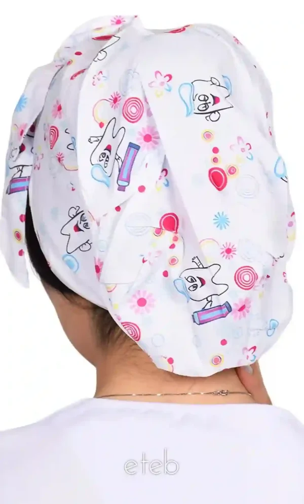 کلاه گره ای حجاب طرحدار ICS6161