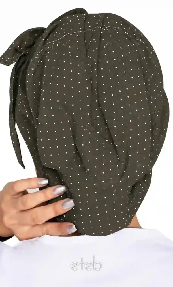 کلاه گره ای حجاب طرحدار ICS6213