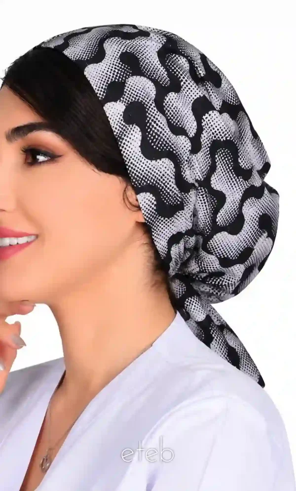 کلاه بند کوچک طرحدار کد 234
